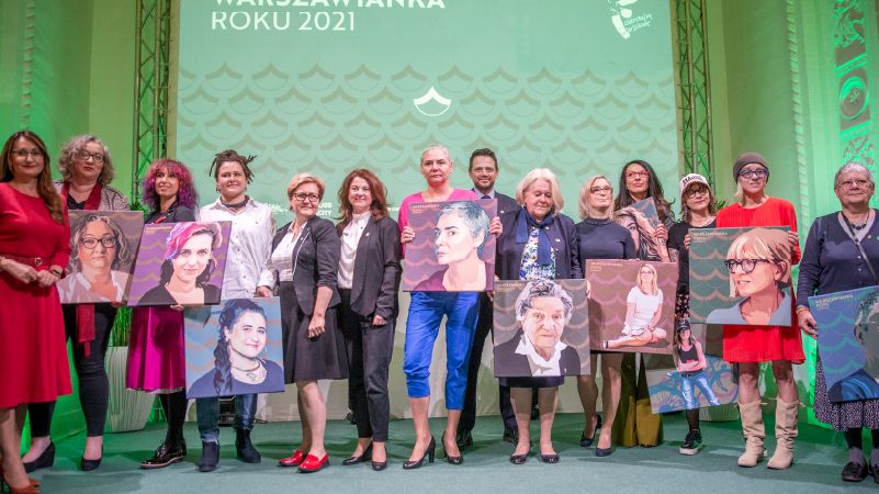 Warszawa. Nominacje do tytułu Warszawianki Roku 2021 