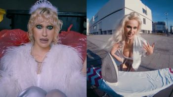 Helena "Hela" Englert leży w śmieciach i wygina się na desce do prasowania w nowym klipie: "JESTEM CAŁA MOKRA JAK PODŁOGA" (WIDEO)