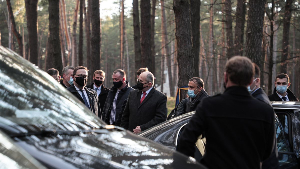 Szef MSZ, Zbigniew Rau z wizytą na Ukrainie