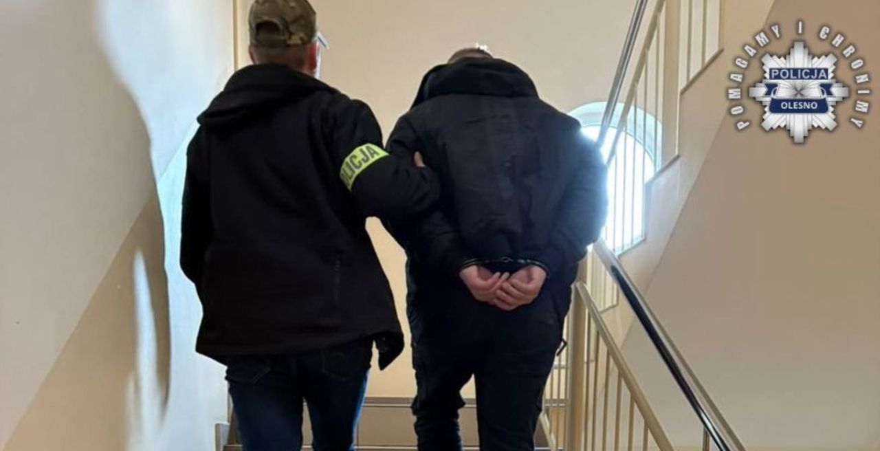 Olesno: Seria kradzieży w powiecie. 34-latek aresztowany