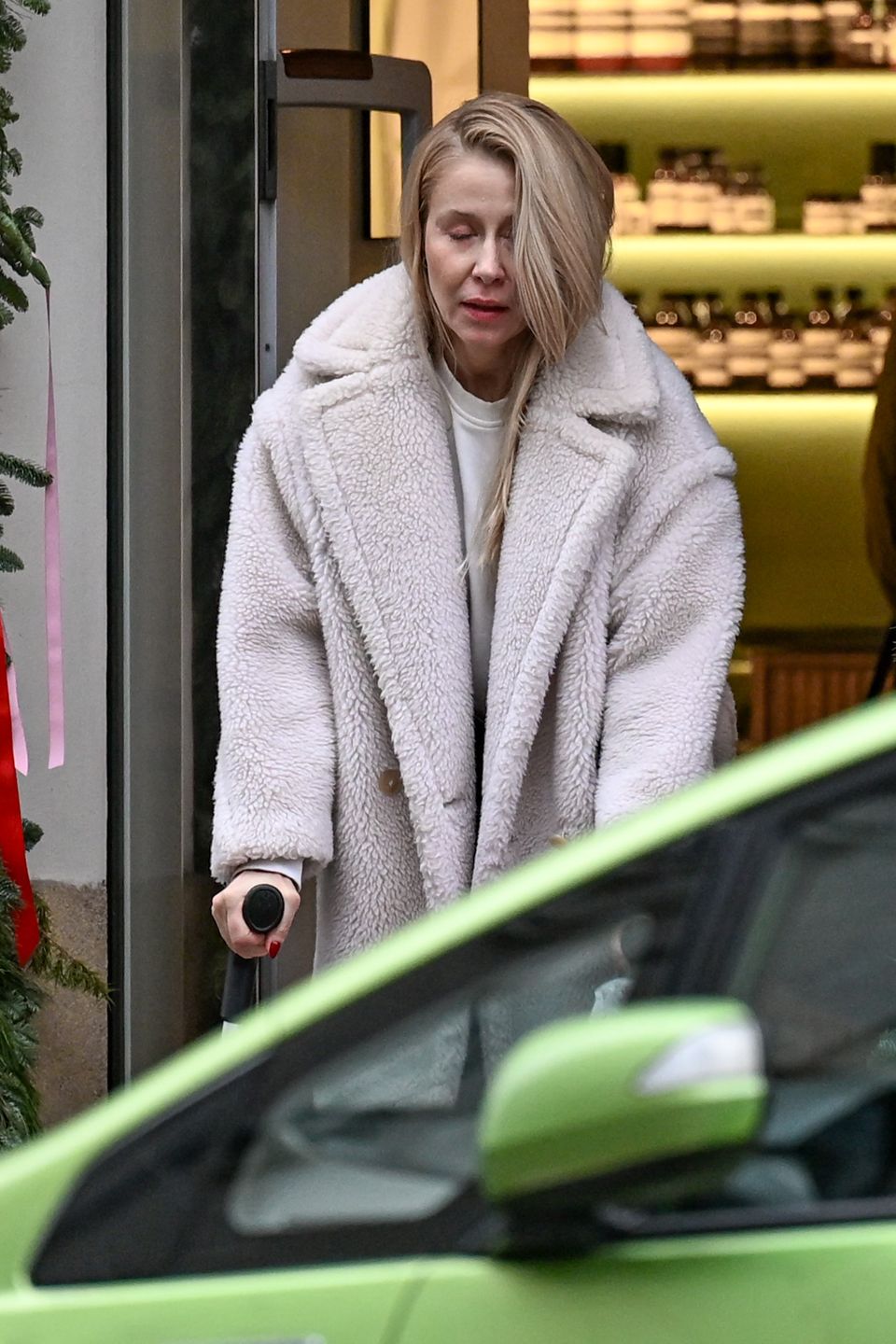 Katarzyna Warnke o kulach wybrała się na zakupy