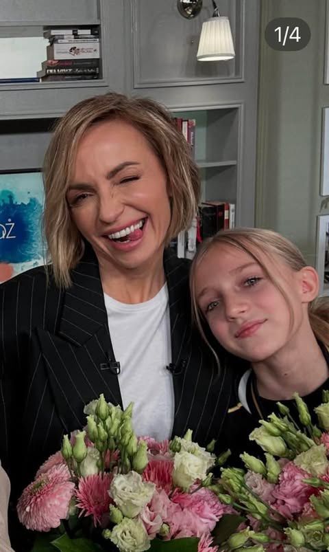 Anna Wyszkoni z córką