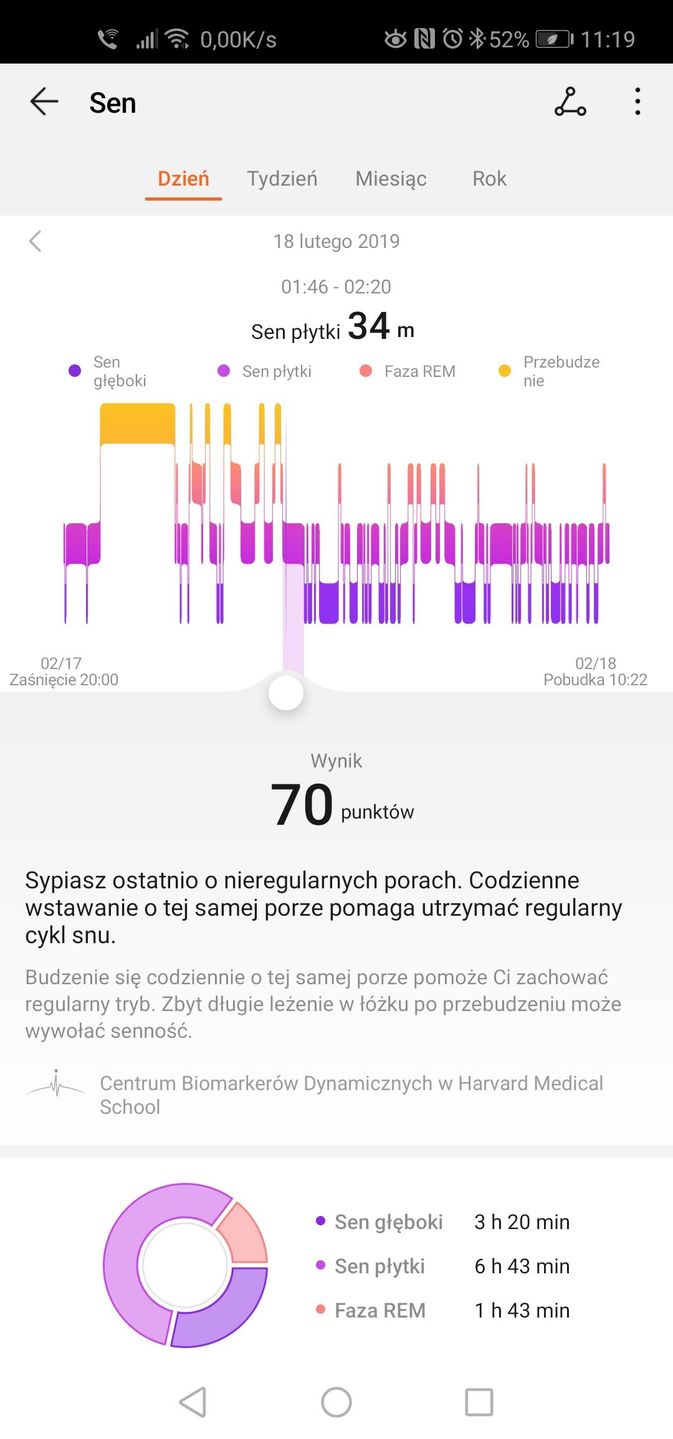 Test Honor Band 4. Opaska sportowa, z którą można popływać 11