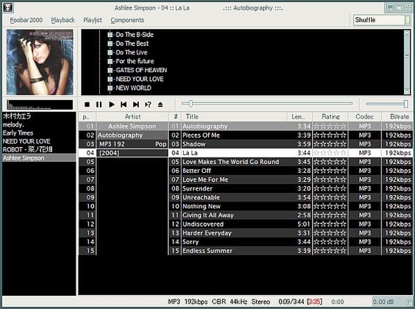 Foobar2000 0.9.6.1 w pierwszej wersji Beta