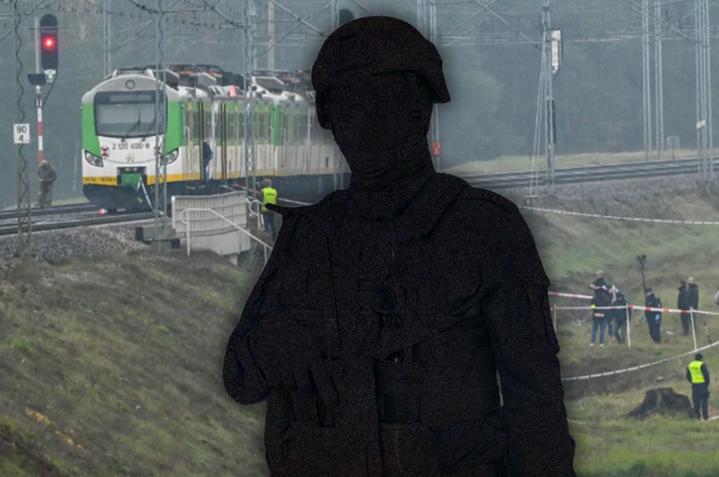 Dywersje na polskich kolejach. Trop prowadzi do GRU