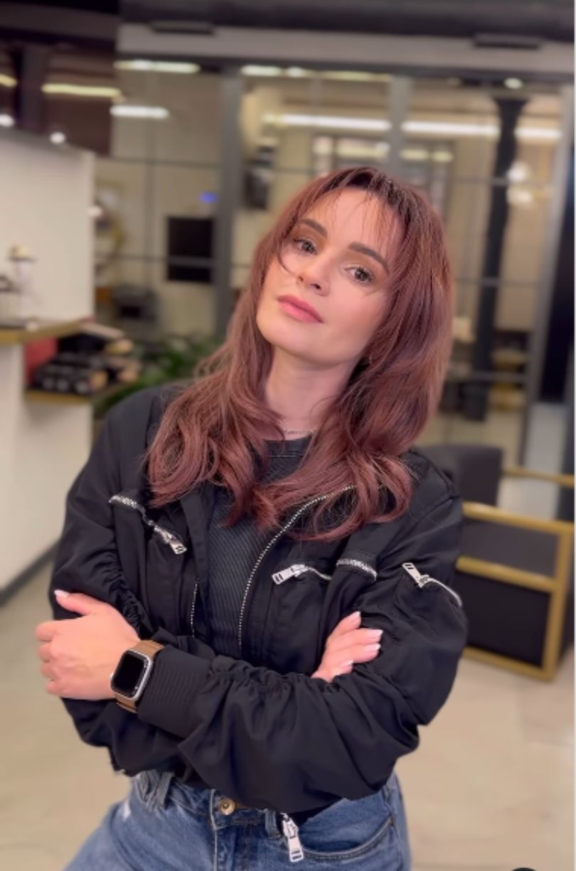 Ewelina Lisowska w nowej fryzurze