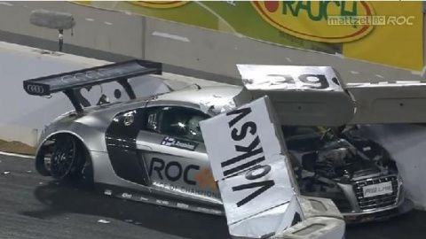 Heikki kovalainen wypadek na ROC