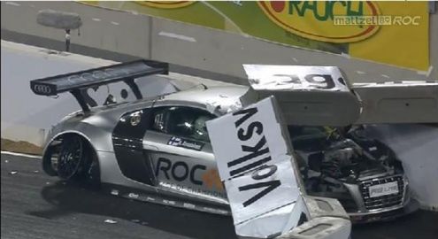 Heikki kovalainen wypadek na ROC