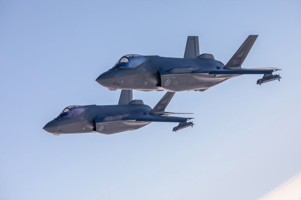 Norwegia zamówiła 52 myśliwce F-35A.