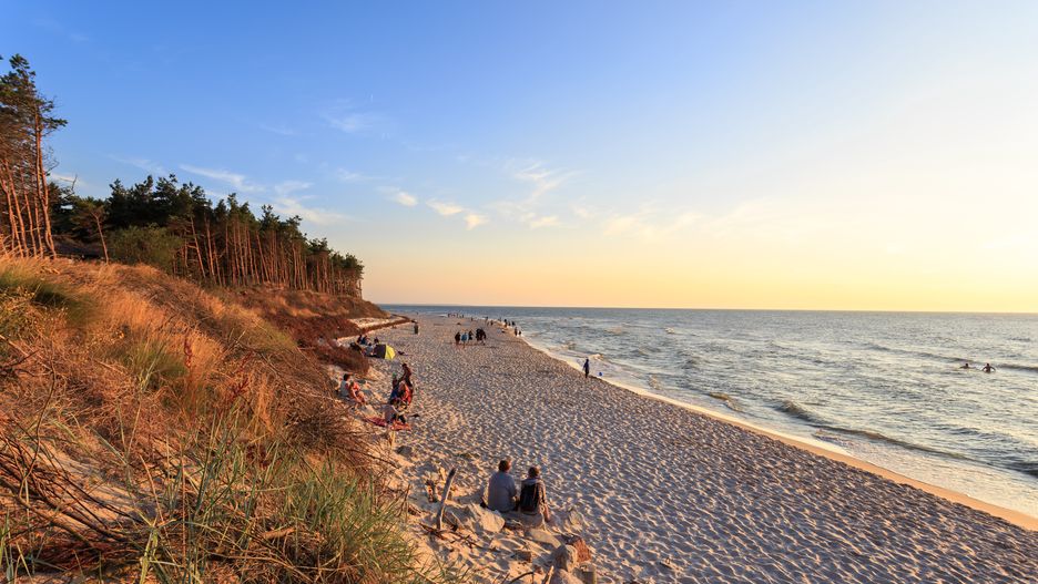 Plaża w Rowach