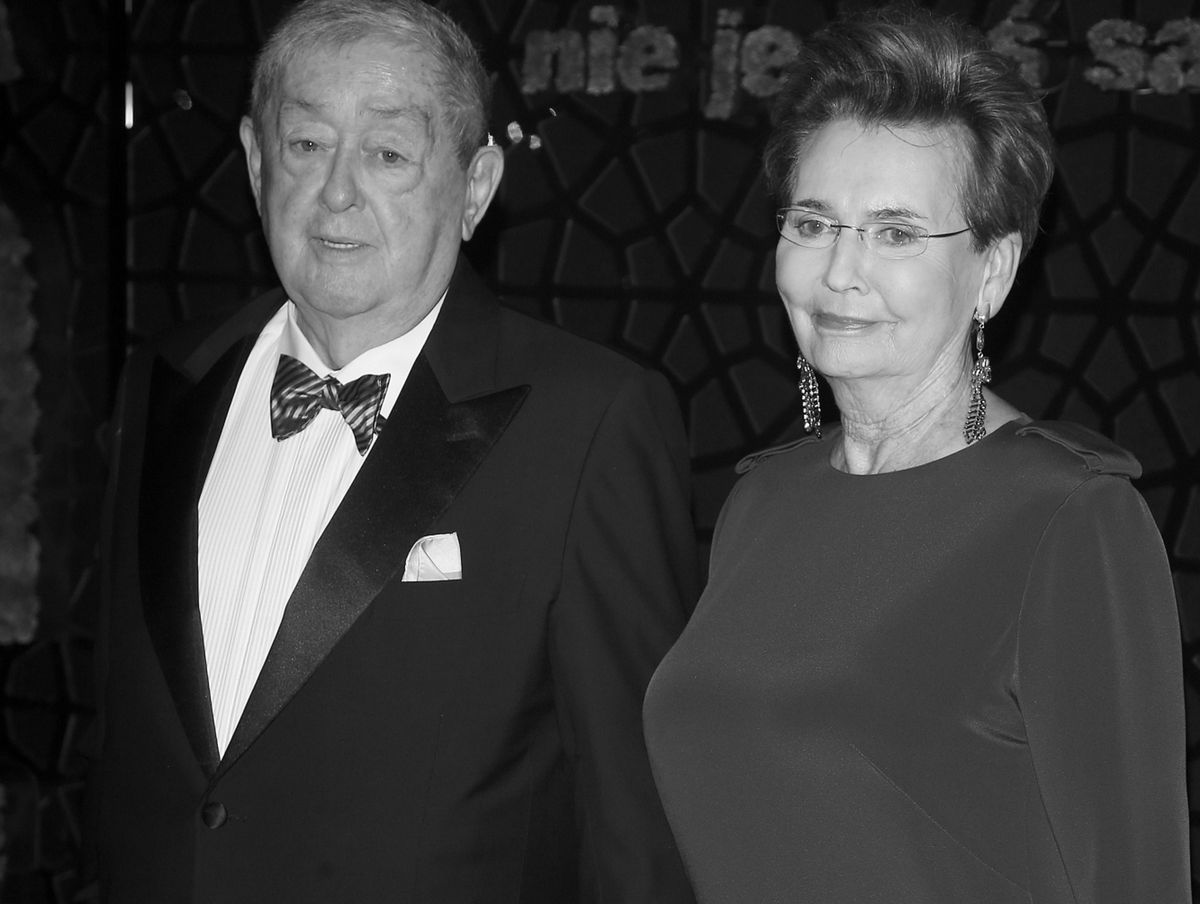 Mariusz Walter z żoną Bożeną