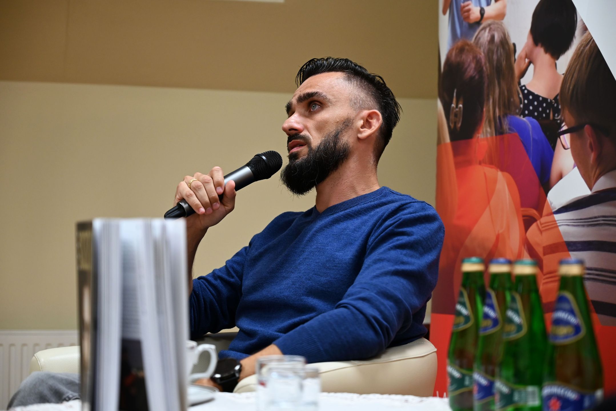 Adam Kszczot spotkał się z mieszkańcami i młodymi sportowcami