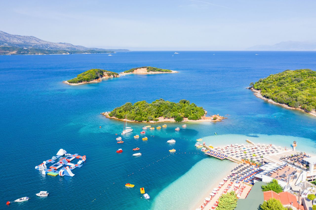 Ksamil is one of the most beautiful resorts in Albania.