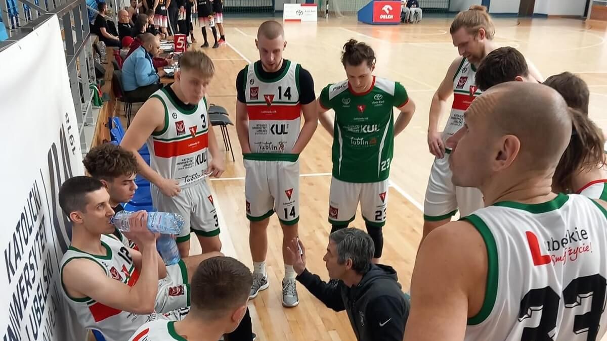 zawodnicy Lublinianka KUL Basketball
