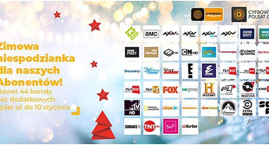 Cyfrowy Polsat udostępnia abonentom 44 kanały w „otwartym oknie”, Ipla - 38 kanałów