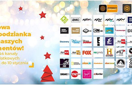 Cyfrowy Polsat udostępnia abonentom 44 kanały w „otwartym oknie”, Ipla - 38 kanałów