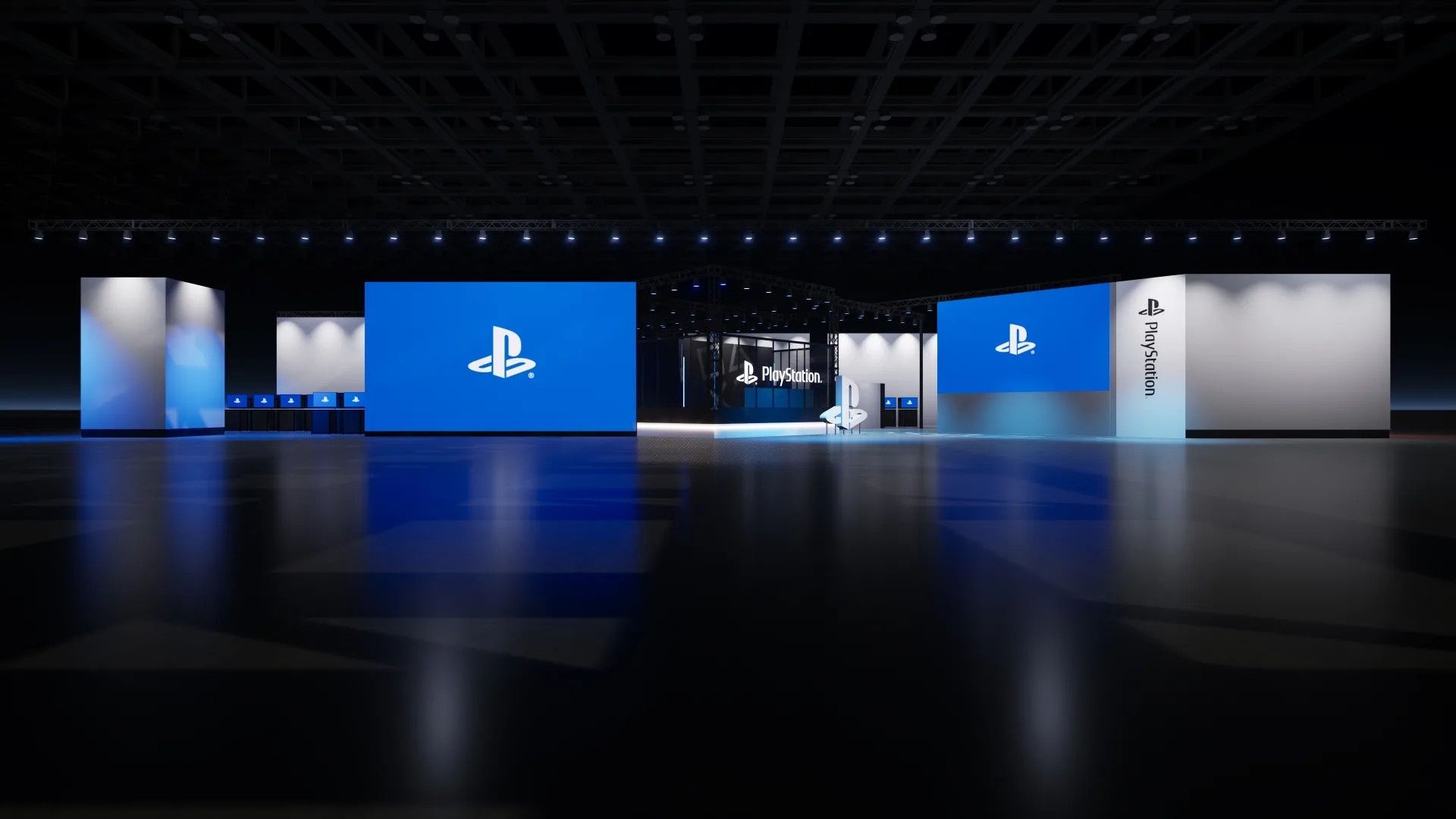 Wizualizacja stoiska PlayStation na Tokyo Game Show 2026