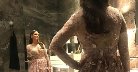 Bal TVN 2019. Kinga Rusin pokazała na Instagramie swoją kreację. Komentarz: "Ładnie, ale przerost formy nad treścią"