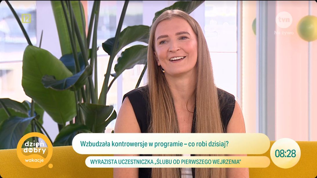 Iga Śmiechowicz w "Dzień dobry TVN"