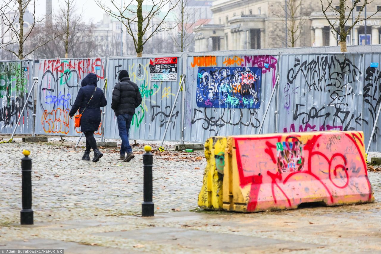 Ukraińska młodzież "przejęła" park w Warszawie. Niemal 3 interwencje policji dziennie