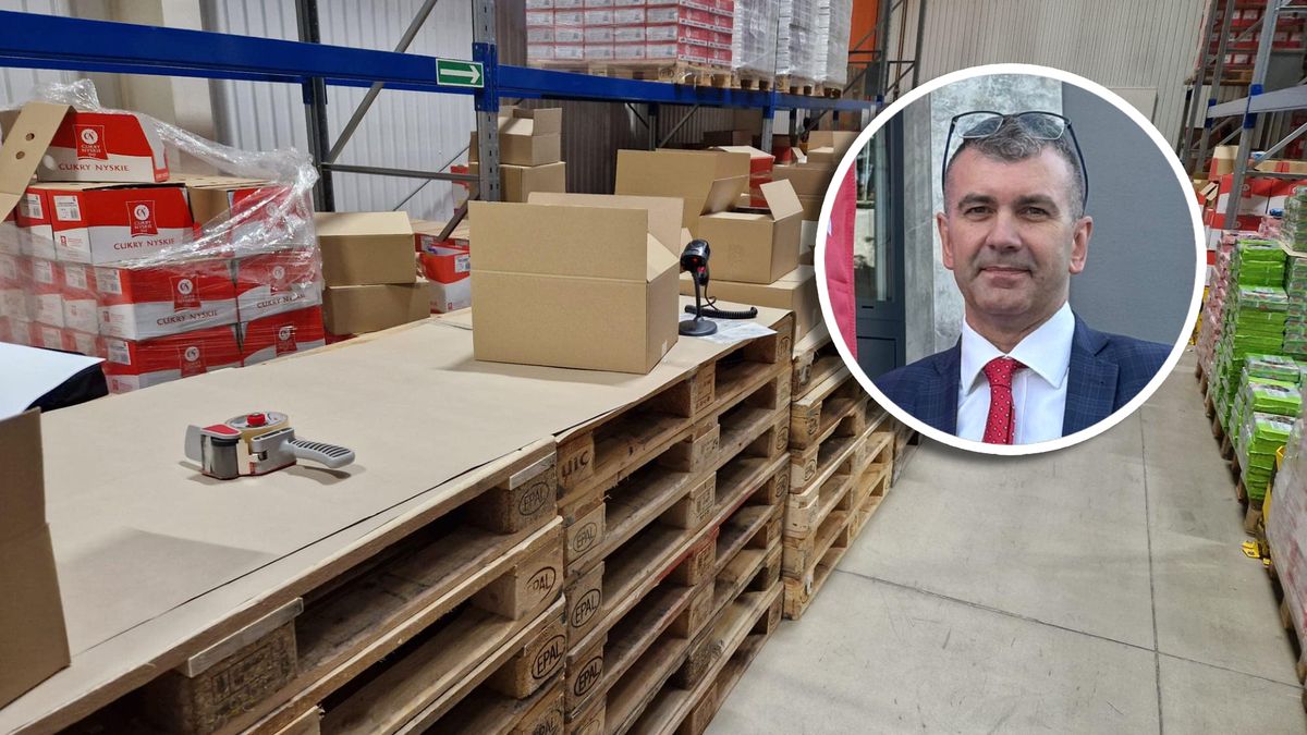 Andrzej Chomyszczak, prezes spółdzielni Cukry Nyskie