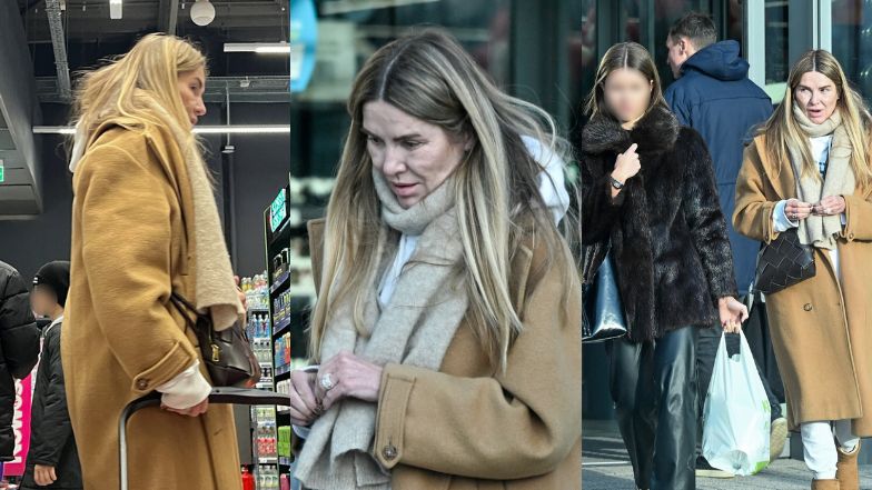 Naturalna Hanna Lis "przyłapana" na zakupach