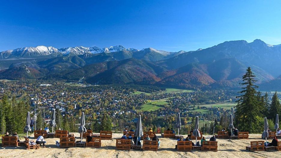 Widok na Zakopane z Gubałówki