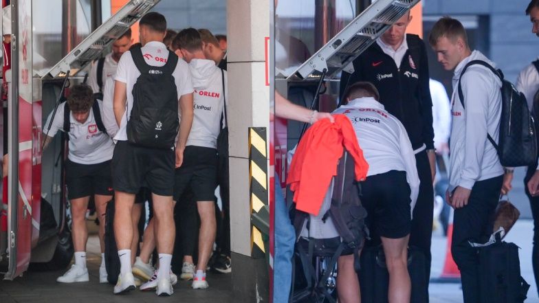 Powrót polskiej reprezentacji po porażce z Mołdawią
