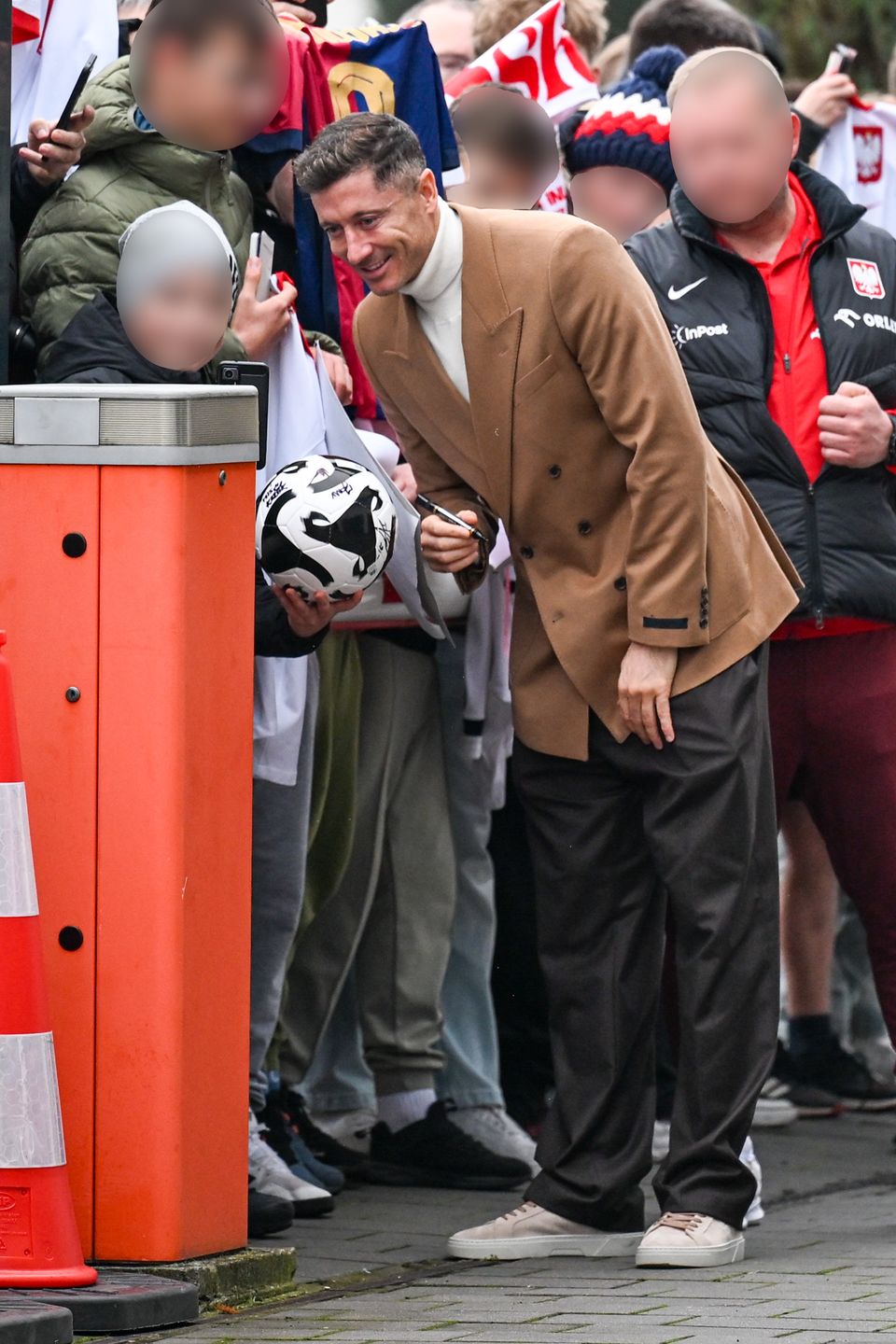 Robert Lewandowski na zgrupowaniu
