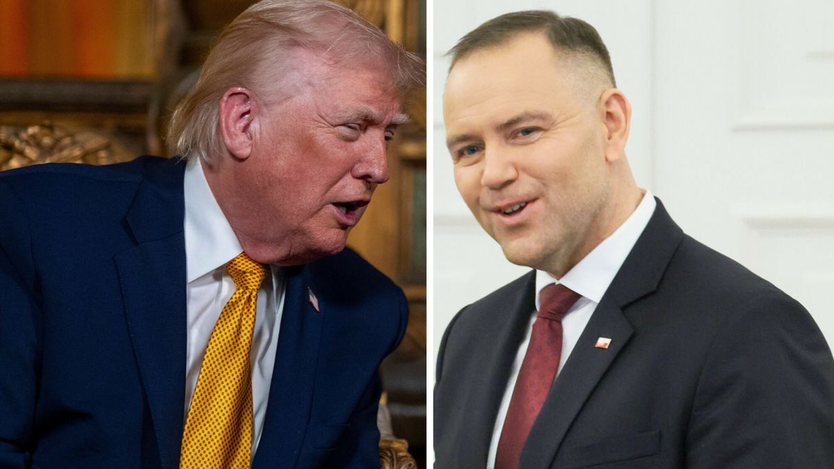 Donald Trump rozmawiał z Karolem Nawrockim