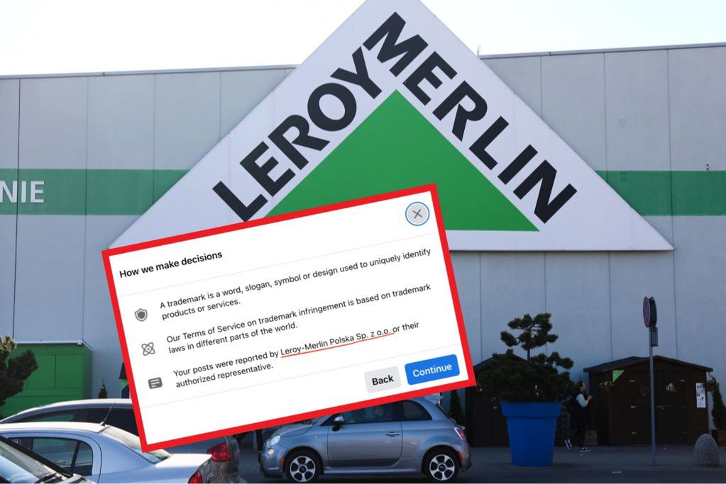 Leroy Merlin poskarżył się Facebookowi. Krytycy sklepu zostali zbanowani - Leroy Merlin wciąż działa w Rosji.