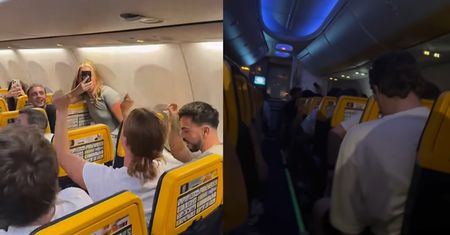 Skandaliczne sceny podczas lotu na Ibizę. Wszystko pokazała piosenkarka