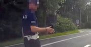 Policjanci nagrani. "Jak tacy ludzie mogą w ogóle pełnić funkcję"