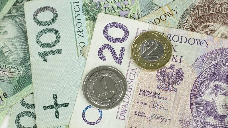 pieniądze gotówka