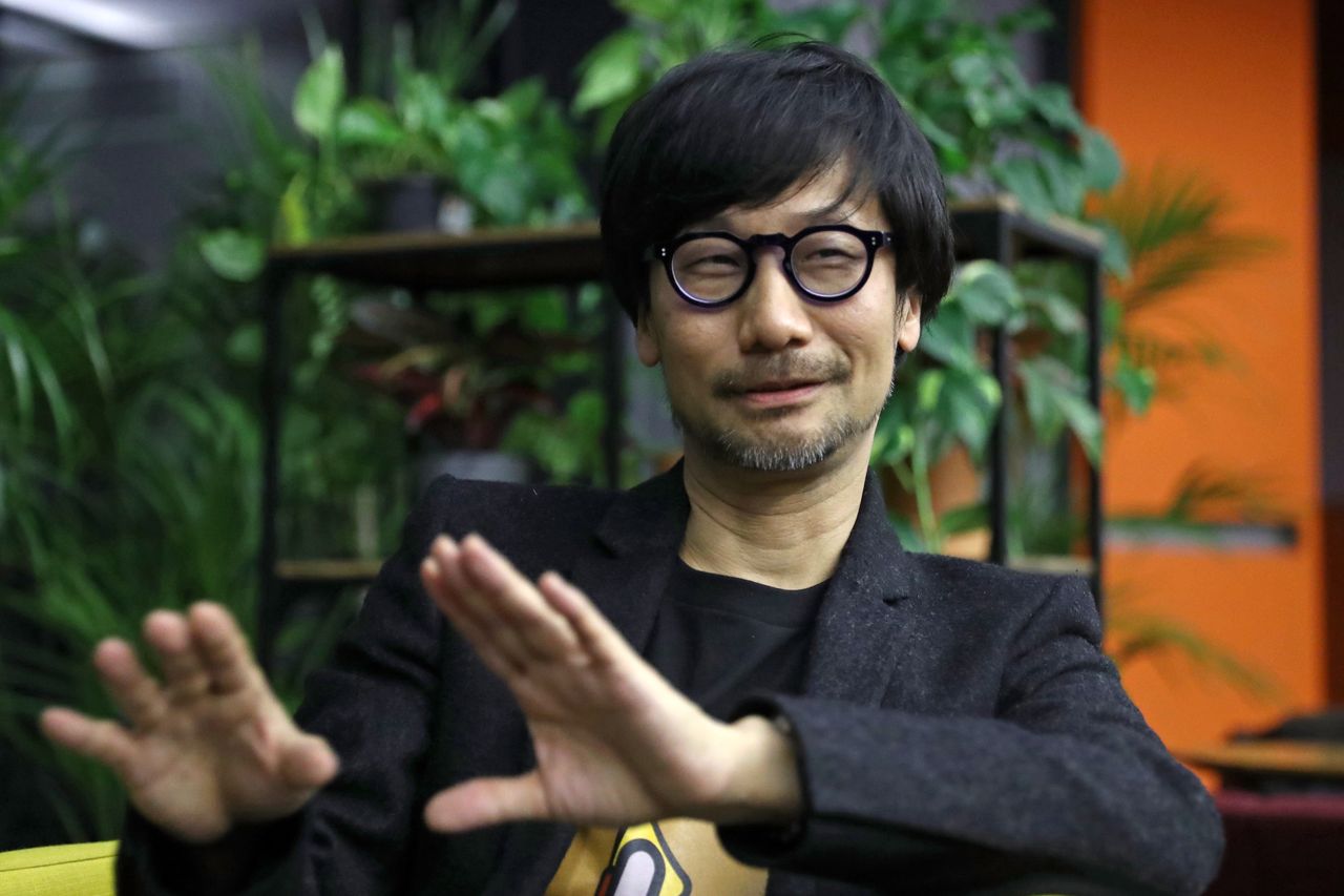 MOSCOW, RUSSIA - OCTOBER 4, 2019: Japanese video game designer Hideo Kojima, the founder of the Kojima Productions video game development studio, during an interview to TASS Russian News Agency at the Garage Museum. Stanislav Krasilnikov/TASS (Photo by Stanislav Krasilnikov\TASS via Getty Images)