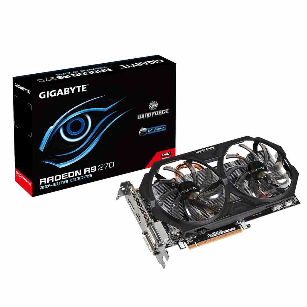 Radeon R9 270 OC z chłodzeniem Windforce 2X