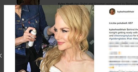 Nicole Kidman: tak przygotowywała się do gali Złotych Globów 2017!