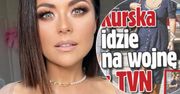Super Express: „Kurska idzie na wojnę z TVN”. Kasia Cichopek nie powstrzymała się od komentarza