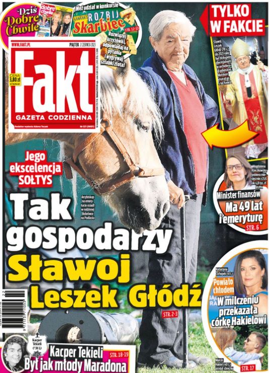 Kasia Cichopek i Marcin Hakiel okładka Fakt