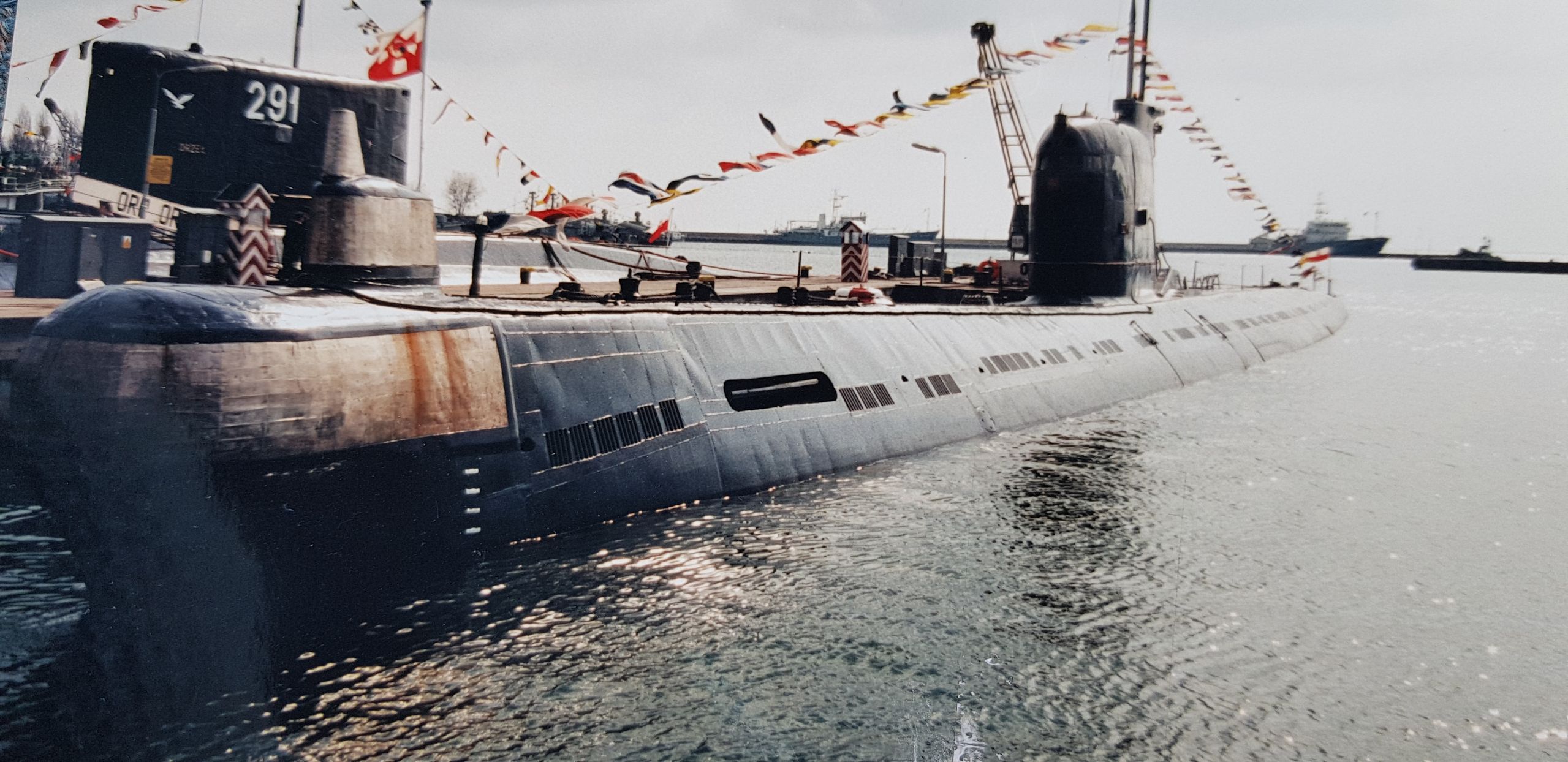 Gala banderowa - ORP Dzik 