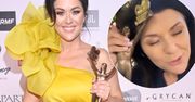 Kasia Cichopek nie może się rozstać z Telekamerą. Wtulona w statuetkę jeszcze raz dziękowała fanom
