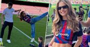 Anna Lewandowska kibicowała mężowi z błędem na koszulce. Fani szybko wyłapali wpadkę