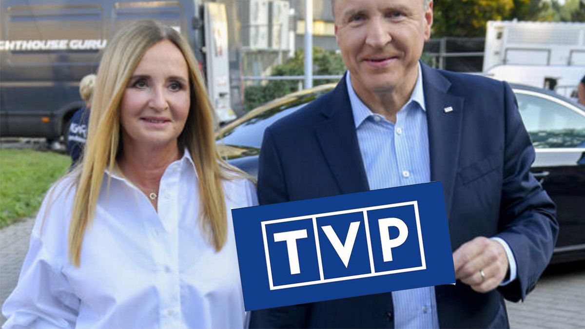 Joanna Kurska wróciła do TVP. Za nią pierwszy dzień w pracy. Prowadzący przygotowali dla niej szczególne powitanie za kulisami show