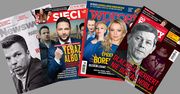 Okładki tygodników. Polityki jest mniej niż zwykle