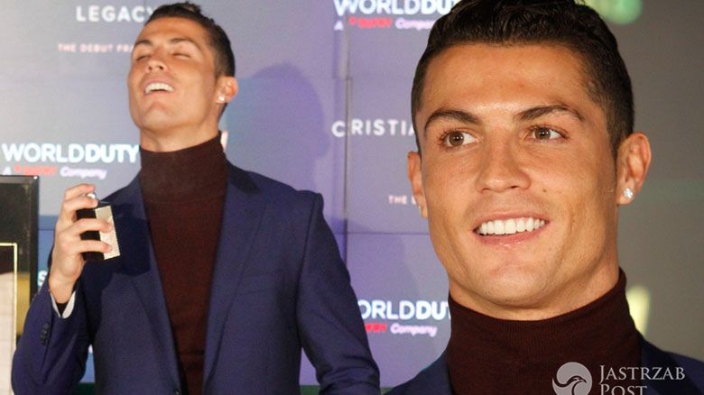 Cristiano Ronaldo promuje swoje pierwsze perfumy "Legacy" (fot. ONS)