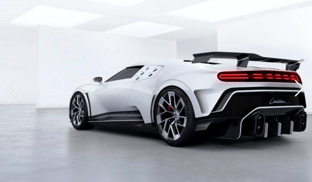 Bugatti Centodieci nowe auto Cristiano Ronaldo