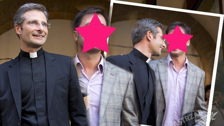 ks. Krzysztof Charamsa i jego partner Eduardo