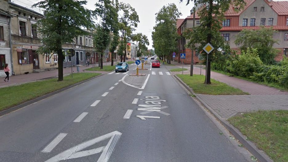 Żyrardów. Do wypadku doszło na ul. 1 Maja