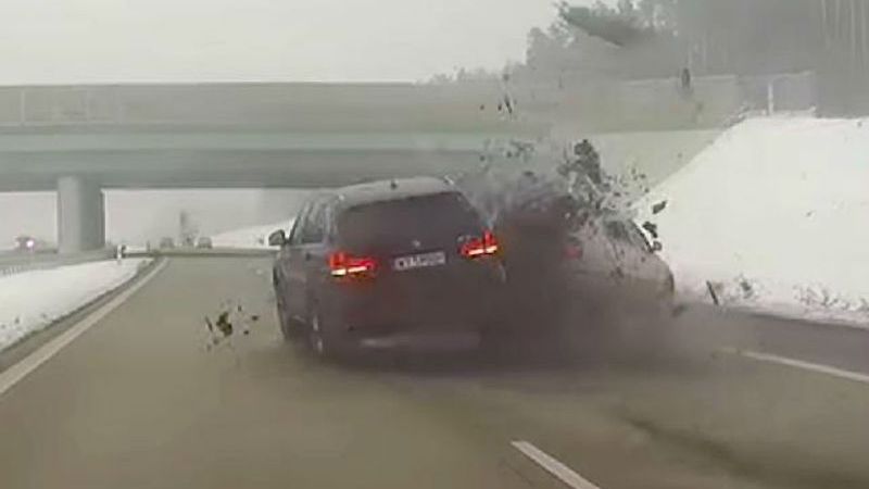 Ten widok wstrząsnął kierowcami