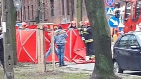 Żyrardów. Miejsce wypadku, gdzie w niedzielę 74-latek potrącił 3 osoby